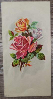 Felicitare interbelica foto
