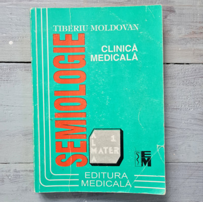 Semiologie clinica medicala Tiberiu Moldovan foto