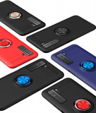 Husa Huawei P40 Lite 5G + folie + stylus, Alt model telefon Huawei, Albastru, Negru, Rosu, Alt material