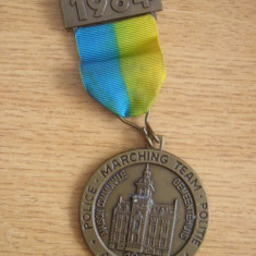 M3 C19 - Medalie militara straina - Politia Anderlecht - Olanda - 1984