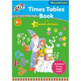 Carte cu activitati si abtibilduri - Tabla inmultirii PlayLearn Toys, Galt