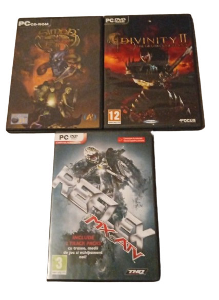 Joc PC Simon the Sorcerer + Divinity II + MX vs ATV Reflex