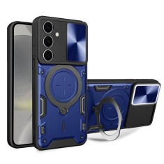 Husa pentru samsung galaxy s25 plus - guard pro anti-spy - blue foto