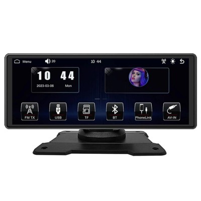 Sistem Multimedia Techstar&amp;reg; Apple Carplay/Android 9003D, Ecran Tactil, 9.3 Inch 1024x600 HD IPS, Bluetooth, Mirror Link, Card TF, Negru foto