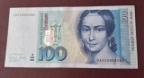GERMANIA === BANCNOTA 100 MARCI === EMISIUNEA 1996