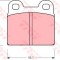 Set placute frana,frana disc OPEL VECTRA B Hatchback (38) (1995 - 2003) TRW GDB102