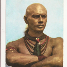 CA17 -Carte Postala- Casa Filmului Acin, Yul Brynner, necirculata