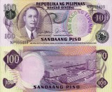 FILIPINE 100 piso ND 1978 UNC!!!