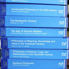 Routledge History of Philosophy 10 volume - set complet