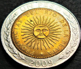 Cumpara ieftin Moneda bimetal 1 PESO - ARGENTINA, anul 2009 * cod 833 B, America Centrala si de Sud