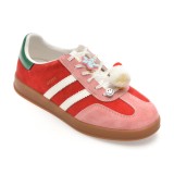 Pantofi sport GRYXX rosii, C9216, din piele naturala