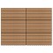 vidaXL Plăci de pardoseală, 6 buc., maro, 60x30 cm, WPC, 1,08 m&sup2;