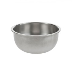Bol Metalic pentru Amestecare, Capacitate 0.4L, Diametru 12cm, &Icirc;nălțime 5.5cm, Potrivit pentru Mașina de Spălat Vase