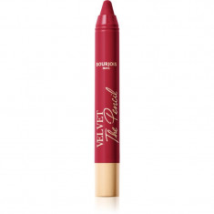 Bourjois Velvet the Pencil ruj in creion cu efect matifiant culoare 08 Rouge Di'vin 1,8 g