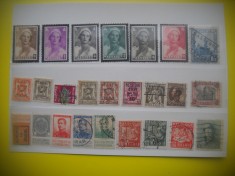 HOPCT LOT NR 592 BELGIA -25 TIMBRE VECHI-STAMPILAT