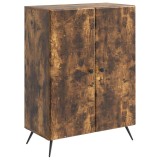 vidaXL Bufet Stejar fumuriu 66 x 34,5 x 90 cm Lemn prelucrat 895510