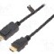 Cablu DisplayPort - HDMI, DisplayPort mufa, HDMI mufa, 3m, negru, LOGILINK - CV0128