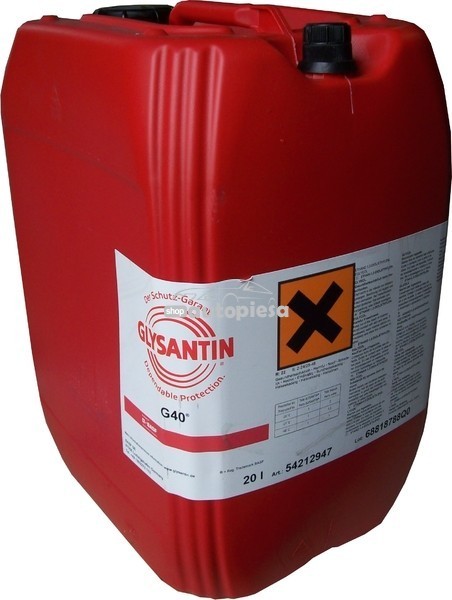 Antigel concentrat GLYSANTIN G12++ Rosu / Roz 20 L 54212947 Antigel concentrat GLYSANTIN G12++ Rosu / Roz 20 L 54212947