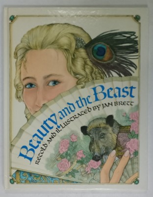 BEAUTY AND THE BEAST , retold and illustrated by JAN BRETT , 1989 foto