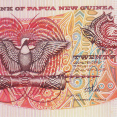 Bancnota Papua Noua Guinee 20 Kina (1988) - P10a UNC
