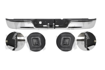 Bara spate Dodge Ram, 01.2002-2003, cromat; bara completa, Aftermarket foto