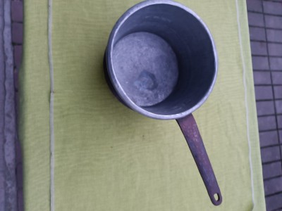 Oala veche din cupru 3,7 L, provenienta suedeza foto