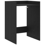 vidaXL Dulap pentru mașina de spălat Stejar Negru 67,5 x 62 x 97 cm 8006809