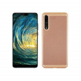 Husa Telefon Plastic Huawei P30 Mesh Gold