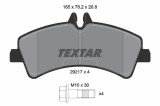 TEXTAR 2921702 Q+ set placute frana,frana disc