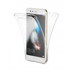 Husa Fata + Spate Transparent TPU Samsung Galaxy A20, SM A205