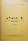 Analele Institutului de Studii si Cercetari Pedologice, vol. XXXIX (Editia: 1972)