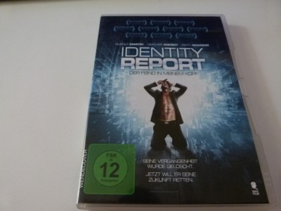 Identity report, dvd foto