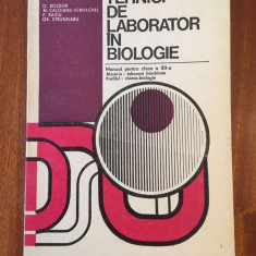 Tehnici de laborator in biologie - Boldor (1980 - Stare foarte buna!)