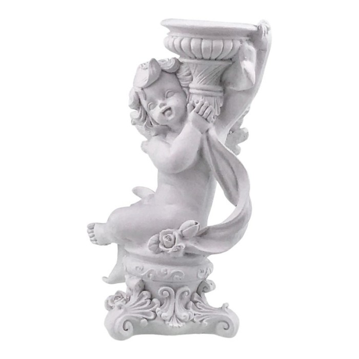 Ingeras decorativ cu fantana, 12x21 cm