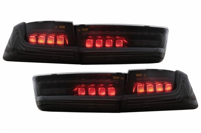 Stopuri LED BMW Seria 3 G20 Sedan (2018-2022) Aspect Laser Negru Performance AutoTuning
