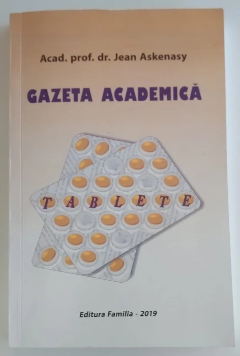 Acad. prof. dr. Jean Askenasy - Gazeta academica