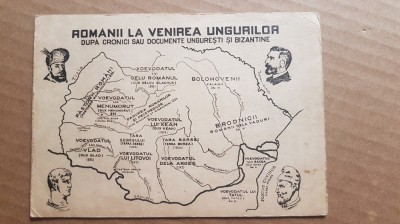 F674-Romanii la venirea ungurilor dupa cronici sau doc. unguresti sau byzantine. foto