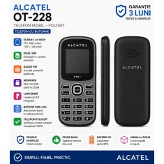 Telefon mobil Alcatel OT-228 folosit cu butoane
