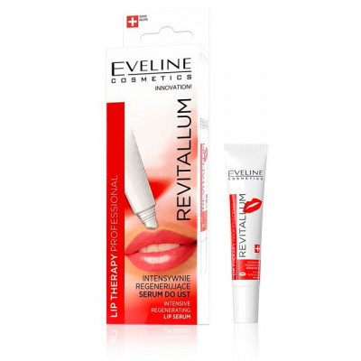 Ser regenerare buze, Eveline Cosmetics, Revitallum, 8 ml foto