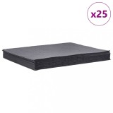 Tampoane absorbante de ulei 25 buc Gri 40x50 cm