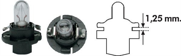 MAGNETI MARELLI 002053000000 Bec, lumini bord