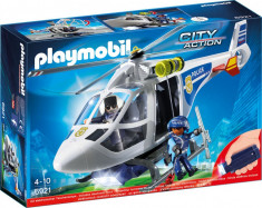 Playmobil City Action - Elicopter de politie cu led foto