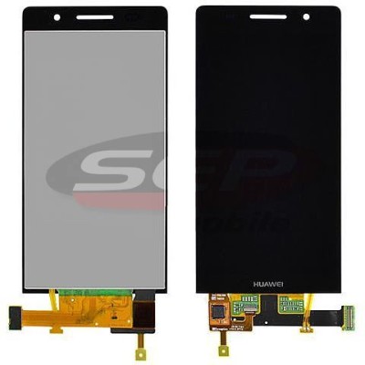 LCD+Touchscreen Huawei Ascend P6 / Ascend P6 S / P6 Dual Sim BLACK foto