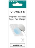 Vivanco Wireless Magsafe Compatible Super Fast Charger 15w