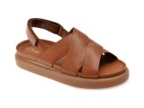 Sandale CLARKS maro, ARISTELLA SUN, din piele naturala