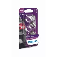 Set 2 Becuri P21W 12v Ba15s Vision Plus Philips