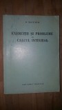 Exercitii si probleme de calcul integral- A.Saichin Coperta uzata