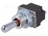 Intrerupator basculant, 3 pozitii, mod comutare (ON)-OFF-ON, SP3T, HONEYWELL - 1MT2-5 foto