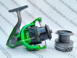 Mulineta Feeder Robinhan IMPACT SP5000 tambur long cast 10 rulmenti, Baitrunner, Diamant Alb