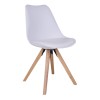Scaune dining NORDICHOUSE Bergen, 2 buc, 48x86x55 cm, Scaune living, confortabile, ergonomice